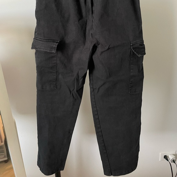Oak and Fort cargo black pants size small - Picture 6 of 6